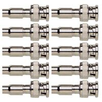 BNC CONNECTOR MALE 10 PACK