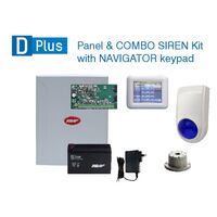Ness DPlus Base panel + NAV KP + COMBO SIREN Kit