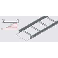 N2L600H NEMA 2 Cable Ladder HDG