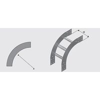 N3ER3004H NEMA 3 Cable Ladder External Riser HDG