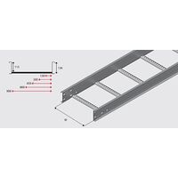 N3L600H NEMA 3 Cable Ladder HDG