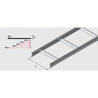 N1L450H NEMA 1 Cable Ladder HDG