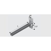 CB2-600H Cantilever Bracket HDG