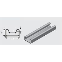 E3300 41x21mm Channel/Strut HDG