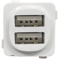 MU2AC-WH KASTA Data Comm USB Mechanisms