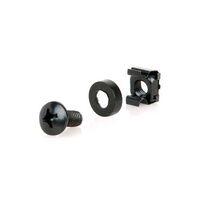 CERTECH 3 Piece M6 Cage Nut, 20pc Pack, Black