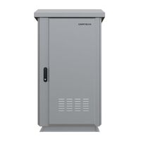 CERTECH 24RU 600mm Deep Outdoor Freestanding Cabinet. IP45 Rated, Grey
