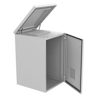 CERTECH 18RU 400mm Deep Outdoor Wall Mounted Rack. IP45 Rated