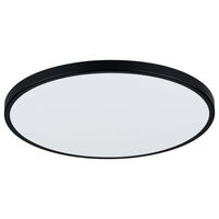 Millan 18W LED CCT Ceiling Light with Black Trim