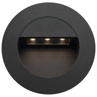 Rye Round LED Step Wall Light