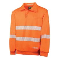 Arc flash Water Repellent Fleece Jumper HRC2 10.6cal/cm2 – Bool [ ARC-FLEECE2-B-BW1350T1-XL ]