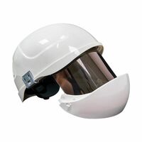 Arc Flash retractable Face shield & Helmet HRC2 14cal/cm2 – BSD [ ARC-FS INT PLUS ]