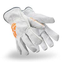 Arc flash Gloves HRC4 46cal/cm2 Chrome SLT 4061 – Hex Armor [ ARC-GLOVE-4061-L ]