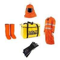 Arc flash Switching Coat Kit with Hood HRC2 12cal/cm2 – Volt Safety [ ARC-KIT2-SWC-HOOD-M ]
