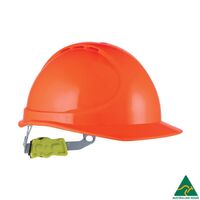 Vented Type 1 Hard Hat with Ratchet Harness – Force360 [ HELMET-F-HPFPRGTE01-ORA ]