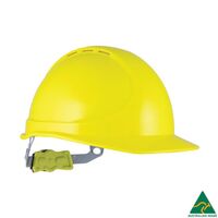 Vented Type 1 Hard Hat with Ratchet Harness – Force360 [ HELMET-F-HPFPRGTE01-YEL ]