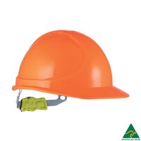 Non-Vented Type 1 Hard Hat with Ratchet Harness – Force360 [ HELMET-F-HPFPRGTE02-ORA ]
