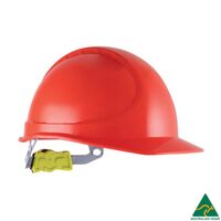 Non-Vented Type 1 Hard Hat with Ratchet Harness – Force360 [ HELMET-F-HPFPRGTE02-RED ]