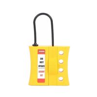 Dielectric Nylon 4 Hole Lockout Hasp – Volt Safety [ LOCKOUT-HASP-EPK44 ]