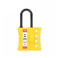 Dielectric Nylon 4 Hole Lockout Hasp – Volt Safety [ LOCKOUT-HASP-EPK44-6 ]