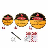 Steering Wheel Lockout Cover Kit – Volt Safety [ LOCKOUT-KIT-SW ]