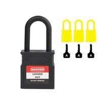 Padlock Dielectric Shank 38mm – Volt Safety [ LOCKOUT-LOCK-NBK-KA ]