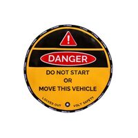 Steering Wheel Lockout Cover – Volt Safety [ LOCKOUT-SW-40 ]