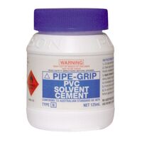 SOLVENT CEMENT TYPE N 125ml PLUMMAS BLUE, PVC