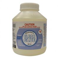 SOLVENT CEMENT TYPE N 500ml PLUMMAS CLEAR, PVC