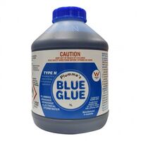 SOLVENT CEMENT TYPE N 1L PLUMMAS BLUE, PVC