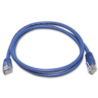 PATCH CABLE, 0.2m CAT5E, BLUE
