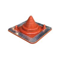 FLASHING #1, SOLAR 5-55mm PIPE 139 x 139mm BASE, GREY PREM
