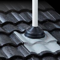 FLASHING,RAPID BLK EPDM 6-50mm ANTENNA/SOLAR, 280 x 450mm