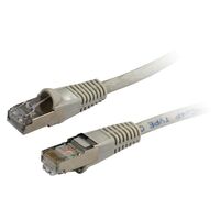 PATCH CORD, CAT6A, SFTP GREY, 7.5m