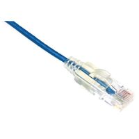 PATCH CORD, CAT6, UTP SLIMLINE BLUE, 1m