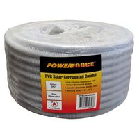 CONDUIT, FLEX, 20mm x 50m GRY PVC , SOLAR HD