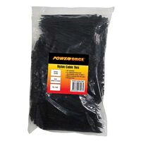 CABLE TIE, NYLON - BLACK UV 102mm x 2.5mm [1000] PACK
