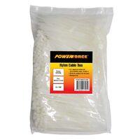 CABLE TIE, NYLON - NATURAL 102mm x 2.5mm [1000] PACK