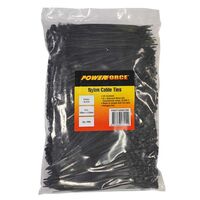 CABLE TIE, NYLON - BLACK UV 150mm x 3.6mm [1000] PACK
