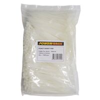 CABLE TIE, NYLON - NATURAL 150mm x 3.6mm [1000] PACK