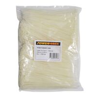 CABLE TIE, NYLON - NATURAL 200mm x 2.8mm [1000] PACK