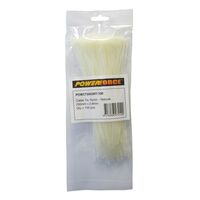 CABLE TIE, NYLON - NATURAL 200mm x 2.8mm [100] PACK