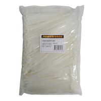 CABLE TIE, NYLON - NATURAL 200mm x 4.8mm [1000] PACK