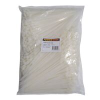 CABLE TIE, NYLON - NATURAL 280mm x 7.6mm [1000] PACK