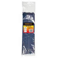 CABLE TIE, NYLON - DETECTABLE BLUE, 385mm x 4.8mm [100] PACK