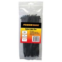 CABLE TIE, NYLON - BLACK UV 914mm x 4.8mm [100] PACK