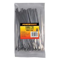 CABLE TIE, 316 STAINLESS STEEL 360mm x 8mm [50] PACK