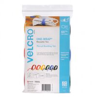 ONE-WRAP CABLE TIE MULTICOLOUR 13mm x 200mm [60] PK