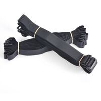 VELCRO VELSTRAP BLACK 25mm x 450mm