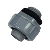 LIQUIDTIGHT FITTING, PVC, STRAIGHT 16mm (25)